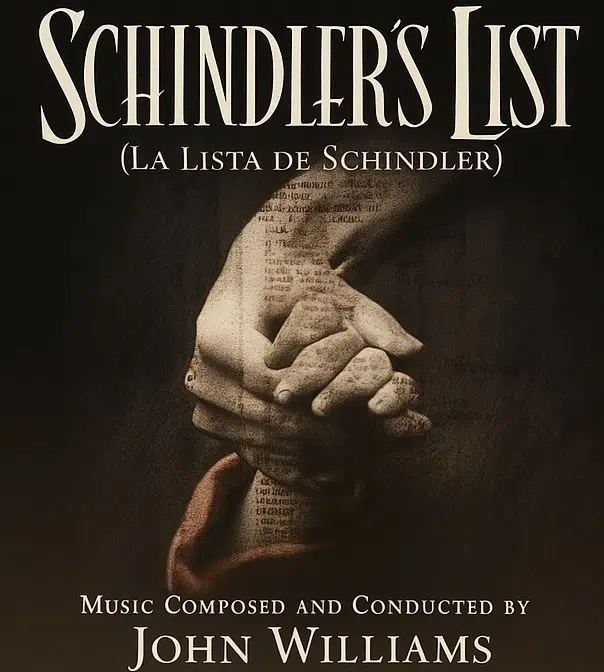IMAGEN DE LA BANDA SONORA DE SCHINDLERS LIST (LISTA DE SCHINDLER)