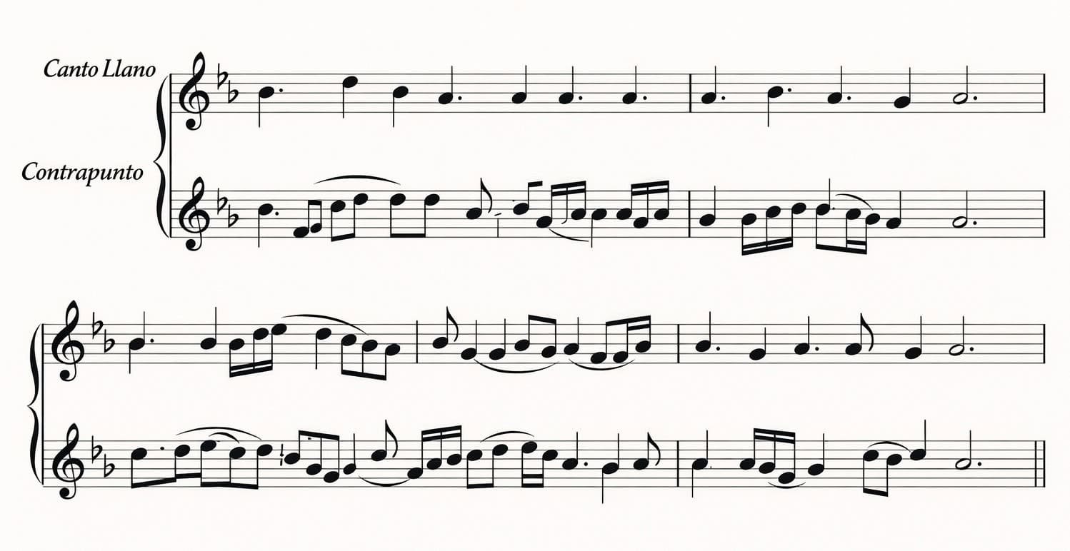 IMAGEN DE UN CONTRAPUNTO DE QUINTA ESPECIE
