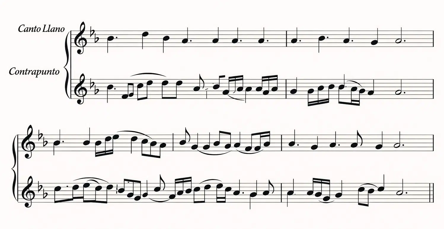 IMAGEN DE UN CONTRAPUNTO DE QUINTA ESPECIE