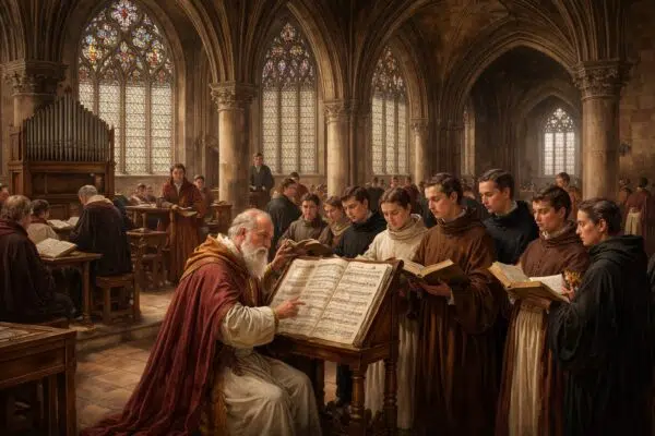 IMAGEN DE LA ESCUELA DE NOTRA DAME. TRATADO DE CONTRAPUNTO Y FUGA PARTES 4 Y 5.