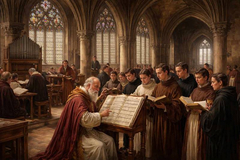 IMAGEN DE LA ESCUELA DE NOTRA DAME. TRATADO DE CONTRAPUNTO Y FUGA PARTES 4 Y 5.