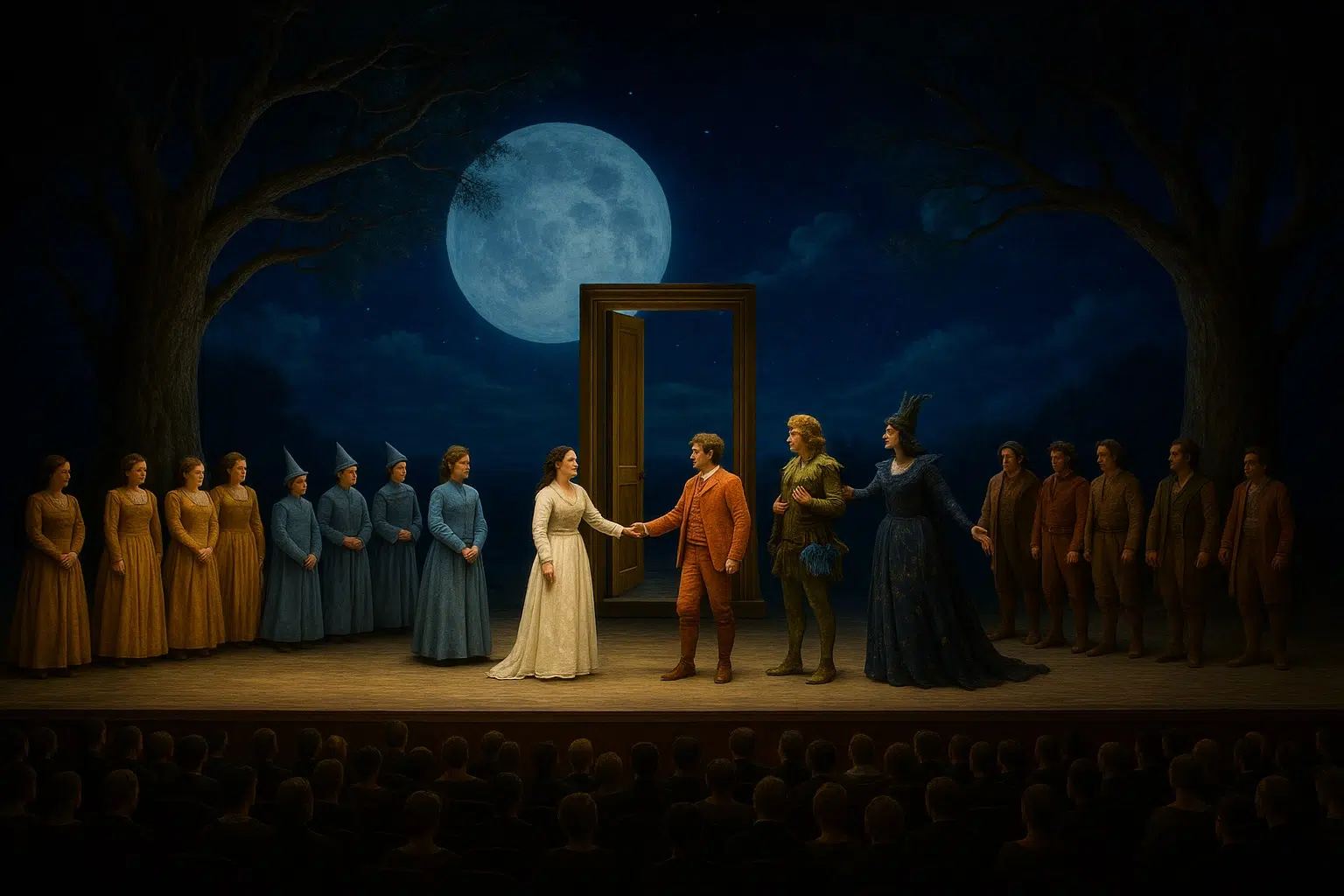 IMAGEN DE OPERAS FAMOSAS. LA FLAUTA MAGICA.