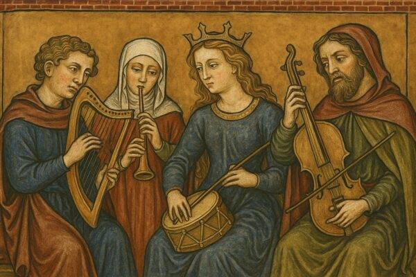 IMAGEN DE LA MUSICA MEDIEVAL DE LOS PERIODOS DE LA MUSICA CLASICA